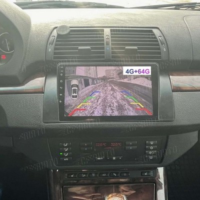 Apple Carplay 4GB+64GB Für BMW 5er E39 X5 E53 E38 Autoradio GPS Navi WLAN RDS BT