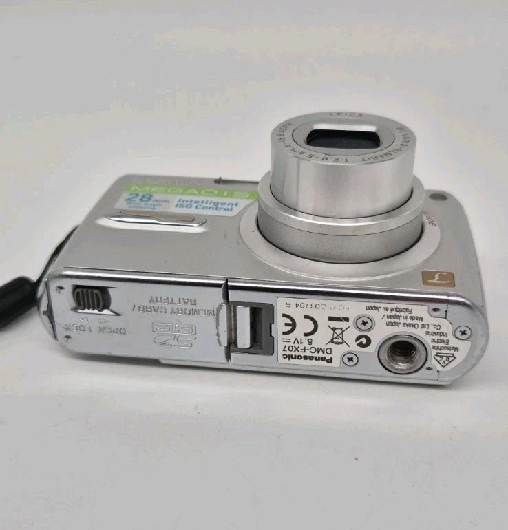 Panasonic Lumix DMC-FX07 Digitalkamera 7,2MP 📸 Fotoapparat Kamera HD-Video OIS - Bild 3 von 4