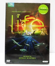 LIFE (DVD, 2010, 4-Disc Set) Narrated by Oprah Winfrey - BBC Earth & Discovery