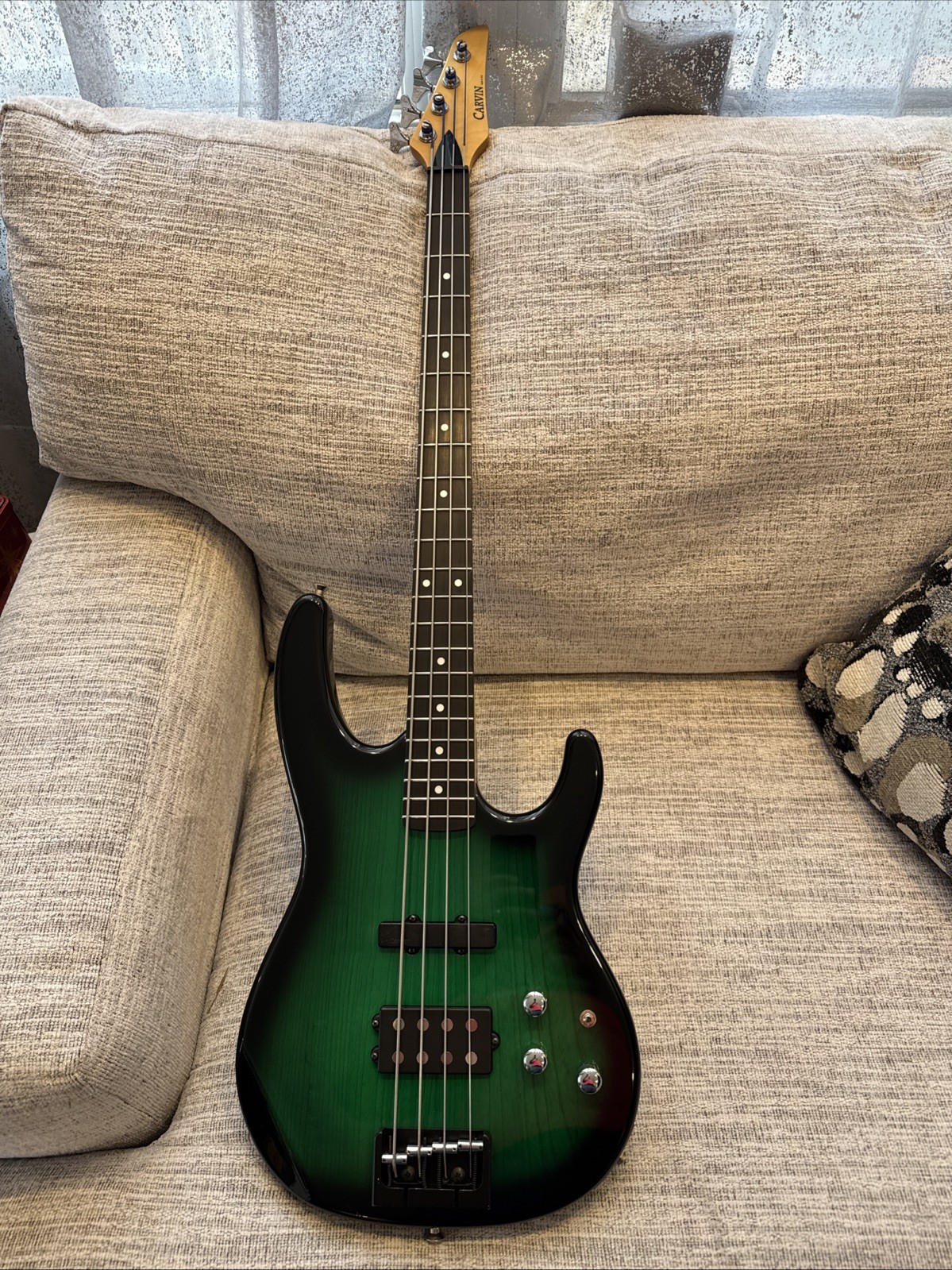 1983 Carvin LB70 (?) Bass Guitar Made in USA