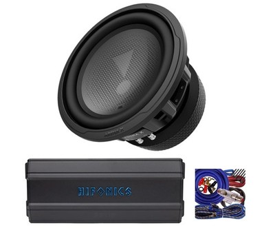 JBL Arena X12 12'' 1600 Watts  Subwoofer  + Hifonics 2250 WATTS Car Amp + Kit