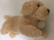 Miyoni by Aurora Golden Yellow Lab Labrador Retriever Dog 10" Plush Stuffed Toy
