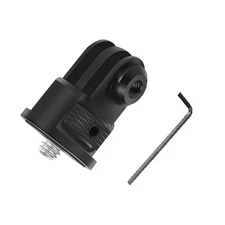Universal 360 Swivel 1/4" Screw Converter Mini Tripod Mount Adapter For Gopro n