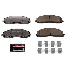 Power Stop - Front Z36 Truck and SUV Carbon-Fiber Ceramic Brake Pads with Hardwa