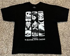 Disney Tim Burton's The Nightmare Before Christmas Jack Skellington T-Shirt 2X