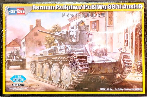 Hobby Boss 1/35 Pz.Kpfw./Pz.BfWg. 38(t) Ausf.B - SHRINK WRAP NEW