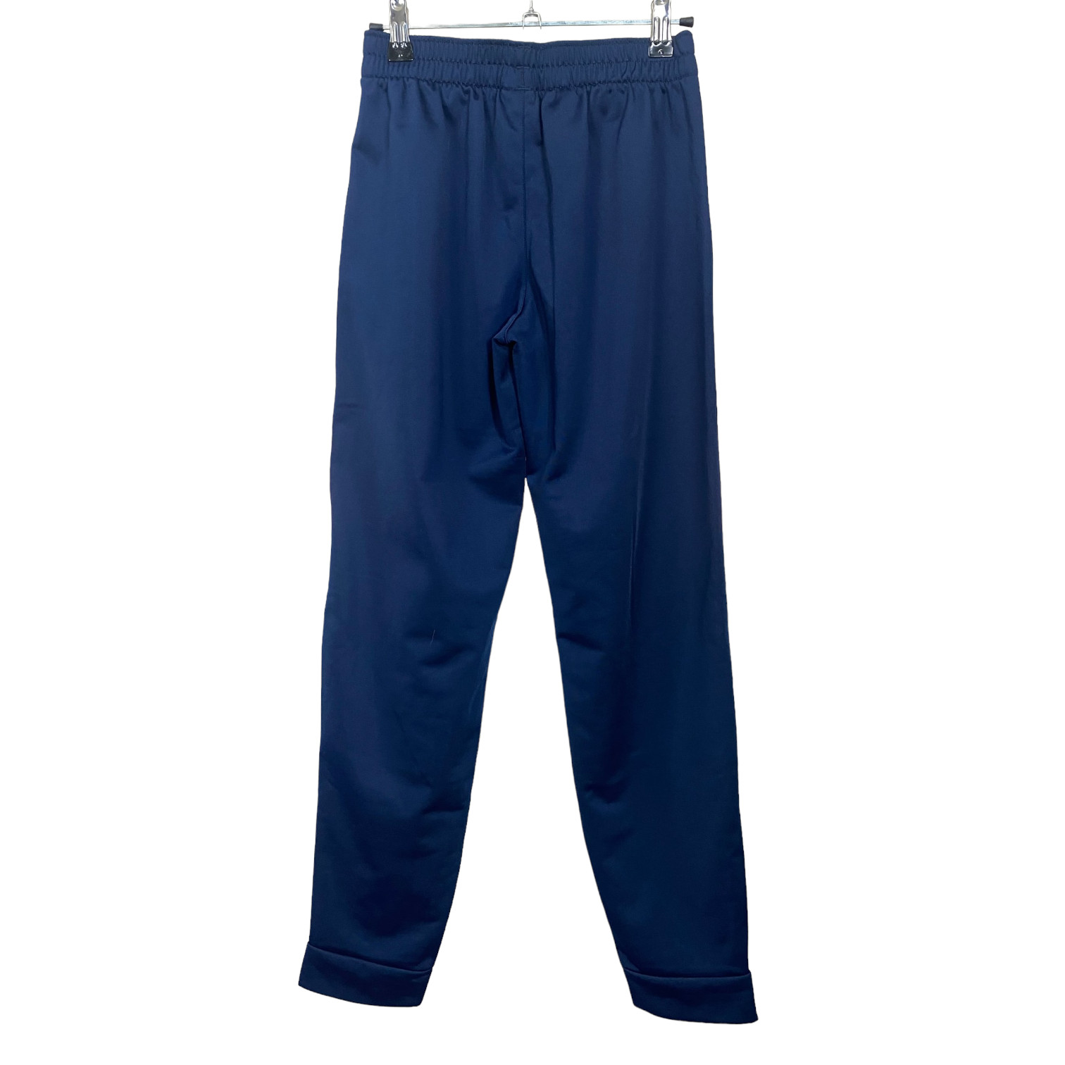 Adidas Dark Navy Blue White Logo Cuffed Track Pant Bo… Gem