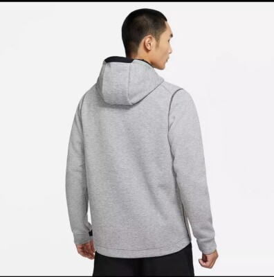 Men's Sz M -Nike Therma-Fit Full-Zip Training Hoodie Jacket Gray