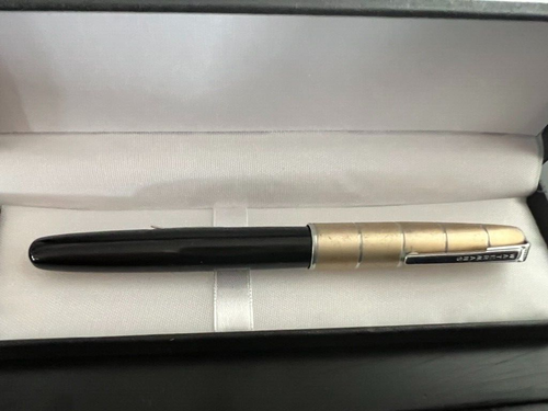 WATERMAN'S Lever Fountain Pen Gold Nib From 1950 Vintage Writes - Picture 12 of 13