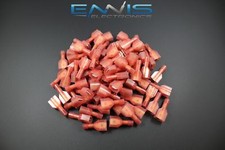 18-22 GAUGE 50 PACK NYLON FULLY INSULATED QUICK DISCONNECT MALE.250 TERMINAL