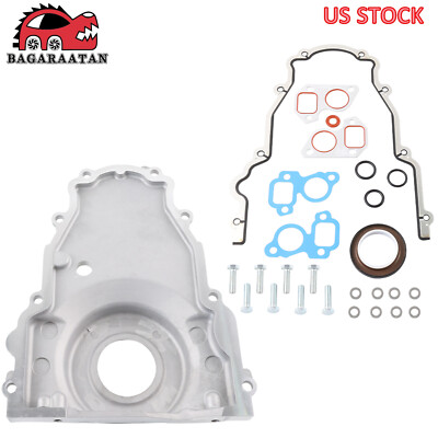 New GM 12600326 LSA LS2 LS3 Front Engine Timing Cover Non-VVT For Savana Sierra
