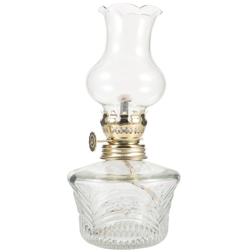 18cm Vintage Kerosene Lamp Glass Light for Bedroom and Living Room - Picture 11 of 12