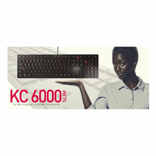 Cherry KC 6000 SLIM Tastatur Keyboard QWERTZ USB Flach - Bild 10 von 10