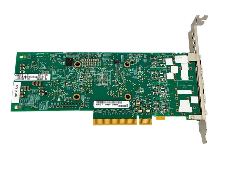 QLogic QL41134HLCU Quad Port 10GbE SFP+ FastLinq PCIe x8 CNA NIC Adapter - Image 4 of 4