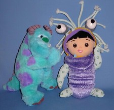 DISNEY PELUCHE BEBÉ-BOO EN DISFRAZ-12" Abrazando Sulley 9"-Sully Monsters Inc-LOTE-2
