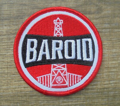 BAROID OIFIELD DRILLING FLUIDS IRON ON PATCH 2 7/8''
