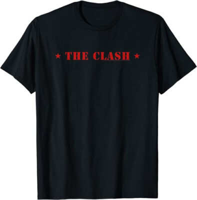 The Clash Logo with Stars T-Shirt