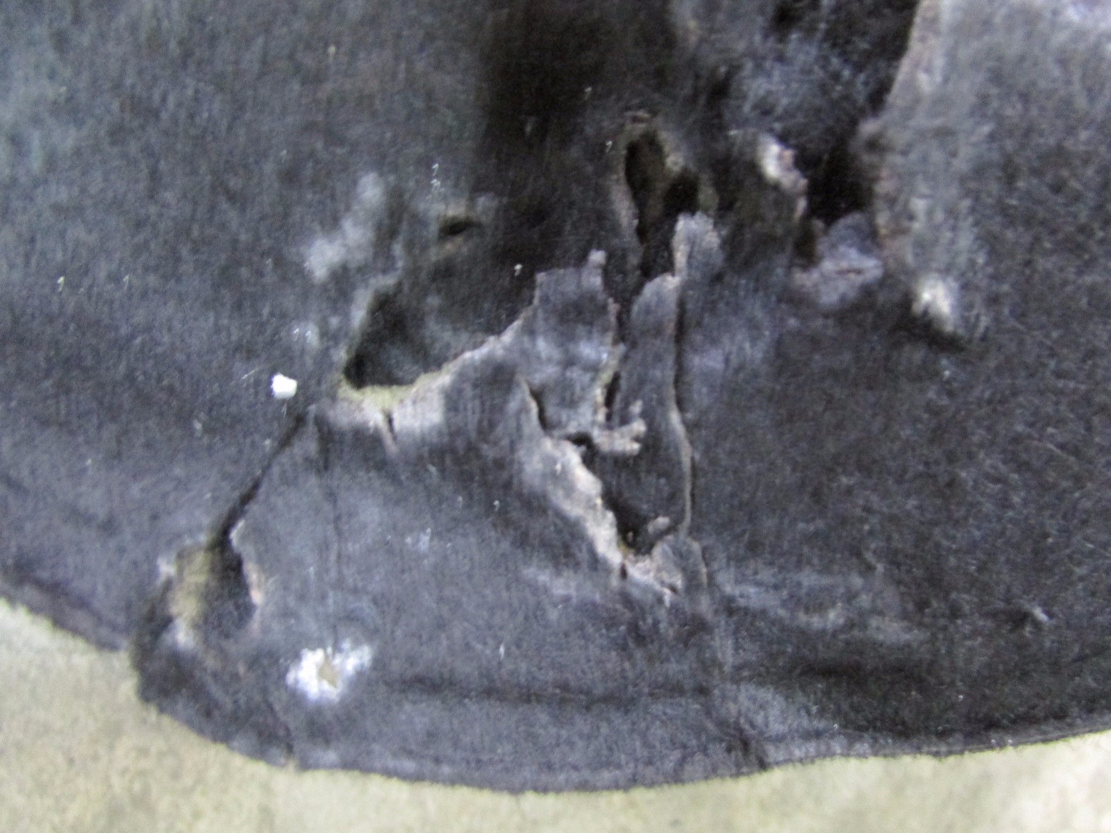 Ferrari California, Rear Trunk Carpet Liner Black, P/N 69772100, Used