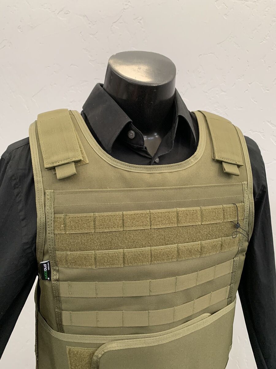 Concealable Bulletproof Vest Carrier BODY Armor Made With Kevlar 3a Xl M  2xl 3xl