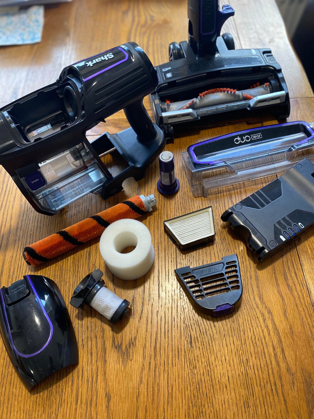 Shark DuoClean Cordless Vacuum Cleaner Purple (IF130UKTH) SPARE PARTS