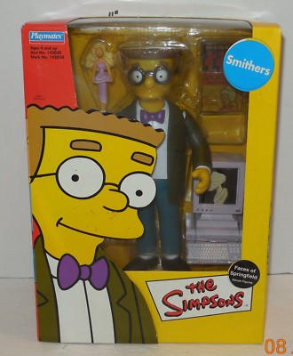 Playmates The Simpsons WOS Faces Of Springfield Smithers 9