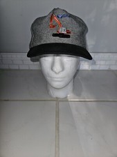 K-Products Daewoo Gray Snapback Hat Embroidered Excavator MADE in USA