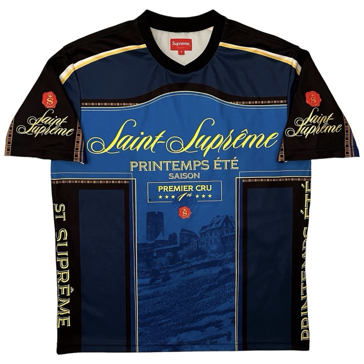 ウェア Supreme Premier Soccer Jersey Supreme Premier Soccer Jersey Navy | Hype Clothinga