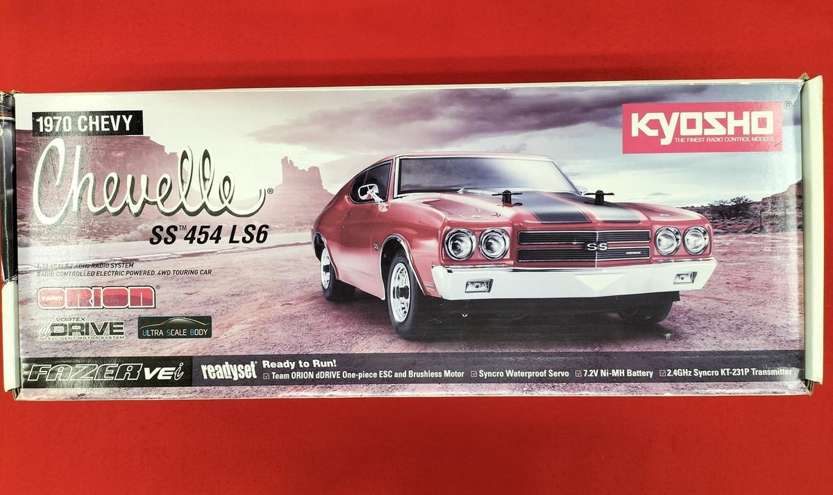 Kyosho EP 4WD Fazer VEi Readyset Chevrolet Chevelle SS454 LS6