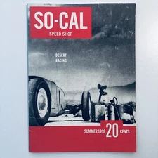 SO-CAL SPEED SHOP CATALOG (Summer 1998) Pete Chapouris Alex Xydias, Hot Rod SCTA