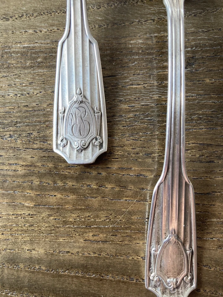 Sterling Silver SPOTSWOOD GORHAM TEASPOONS 4 Marked. Gorham 1912 - Image 3 of 4