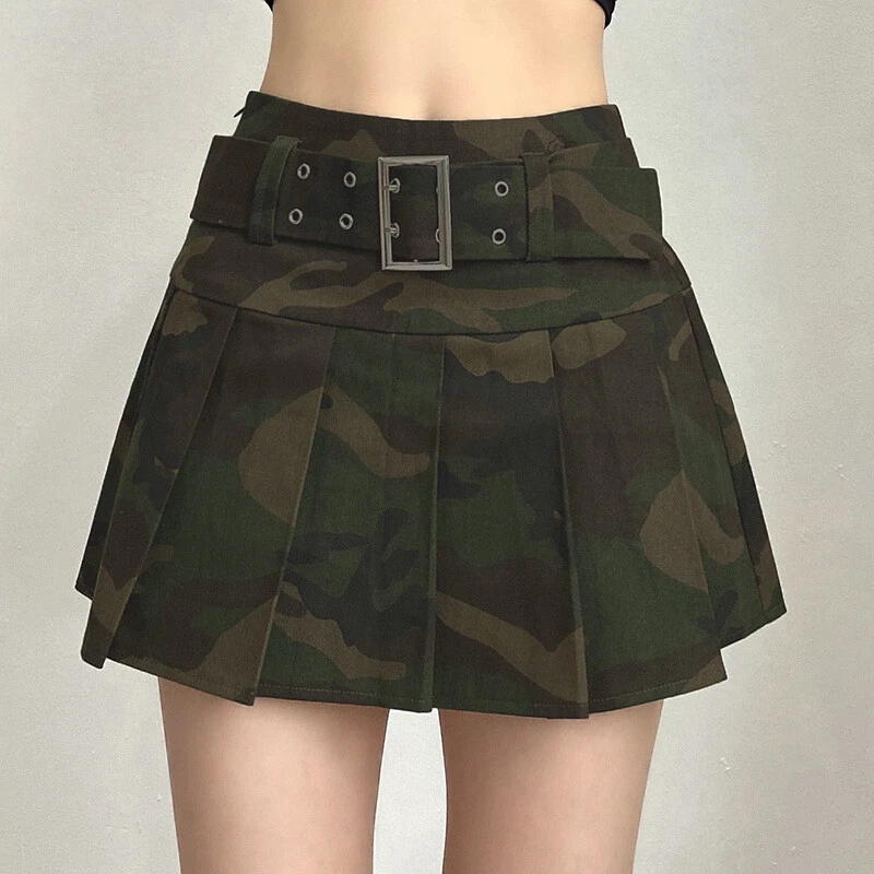 Light camouflage skirt top