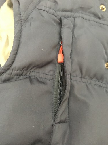 Jordan Craig Premium Padded Vest Navy Blue Mens Size Small - Picture 10 of 12