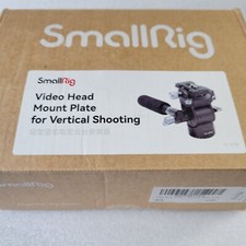 SmallRig Video Head Mount Plate for Verticle Shooting w/Telescopic Handle 4104