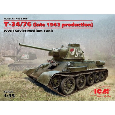 ICM #35366 1/35 T-34/76 (late 1943 production)