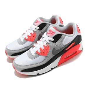 Nike Air Max 90 III 3 GS OG 2020 Infrared White Grey Black Kid Women  DC8334-100 | eBay