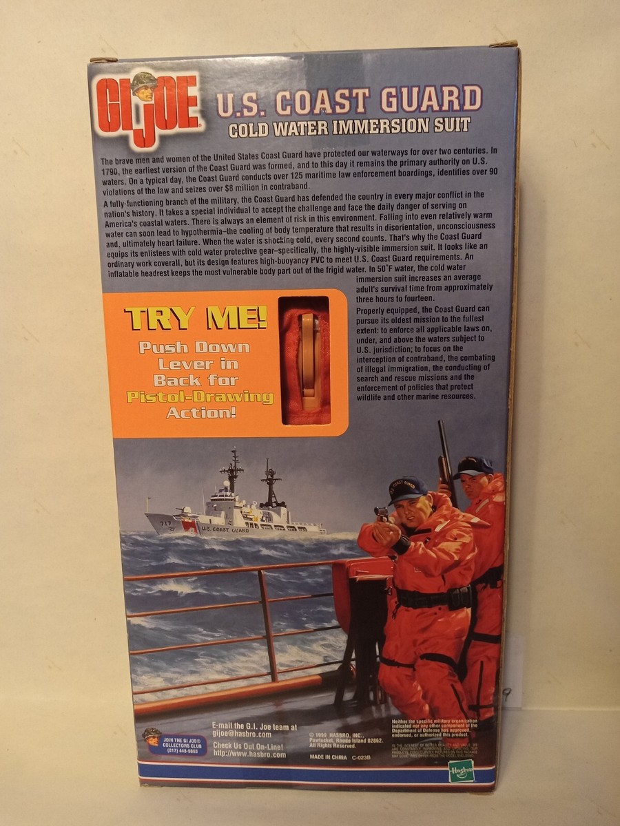 GI Joe US Coast Guard w/ Cold Water Immersion Suit 12