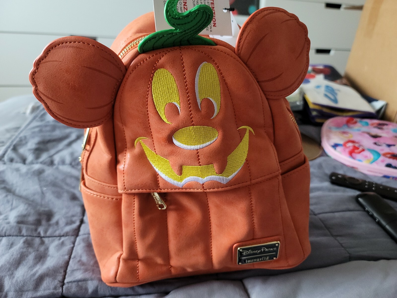 loungefly pumpkin mickey