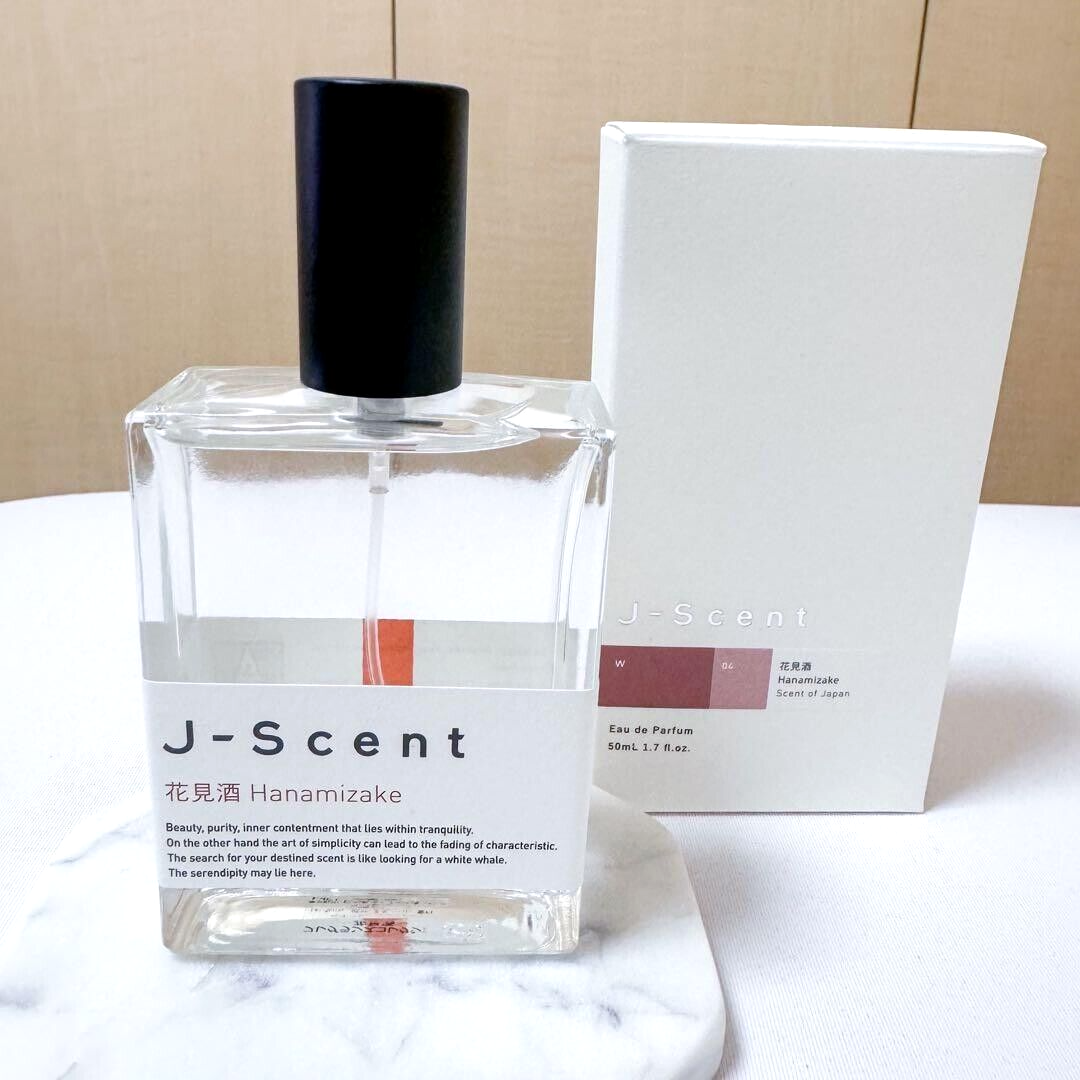 香水(ユニセックス) J-Scent Eau de Parfum 50ml J-Scent Hanamizake 50ml Eau De Parfum NEW From JAPAN Fast Shipping