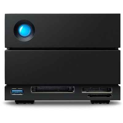 LaCie 2big Dock Thunderbolt 3 v2 48TB HDD RAID Array with Data Recovery Services