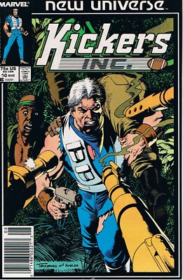 KICKERS INC #10 AUGUST 1987