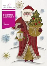 Christmas Elegance 2 Anita Goodesign Embroidery Machine Design CD NEW 102AGHD