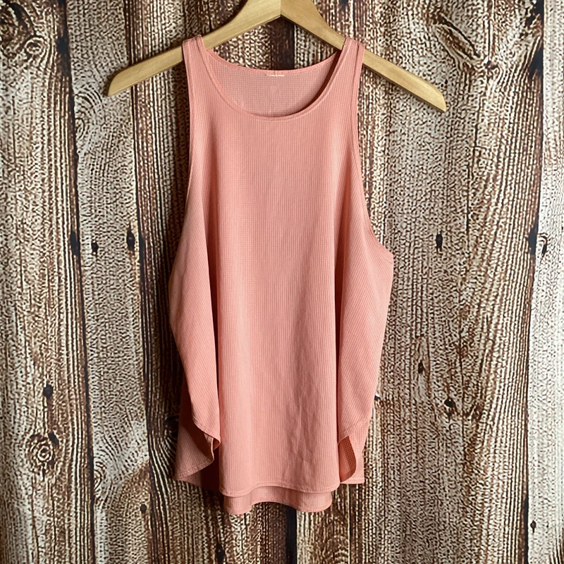 fabletics mesh logo racerback tank-top