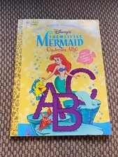 Vintage 1997 Disney's Little Mermaid Undersea ABC Special Edition Coloring Book