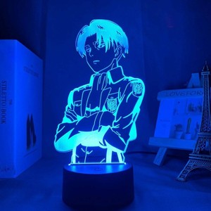 Anime 3d Night Light Led Colorful Touch Remote Bedroom Desk Table Lamp Xmas Gift Ebay
