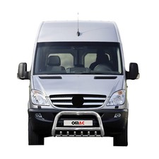 Frontbügel Frontschutzbügel für Mercedes Sprinter 2006-2013 mit ABE Stahl Silber