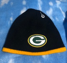 Green Bay Packers Winter Hat Beanie Black Cap see description 61 NFL-1