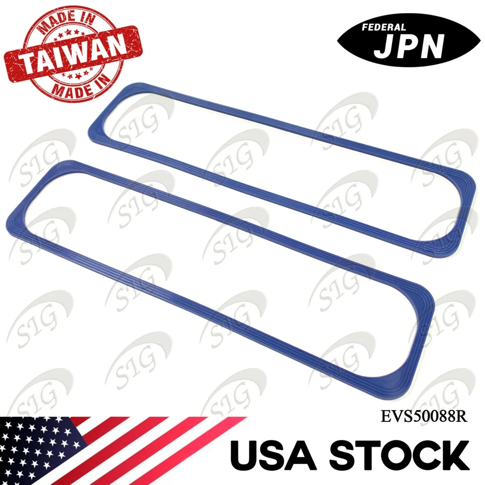 Juego de juntas de cubierta de válvula de motor para Chevrolet R1500 Suburban 1989-1991 5,7 L V8 Foto 2 de 4