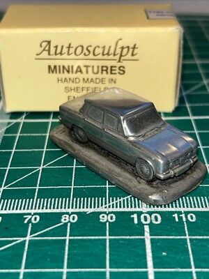 Autosculpt Miniatures, Alfa Giulia, Maßstab 1:87, Zinnoptik Handarbeit, AR-02