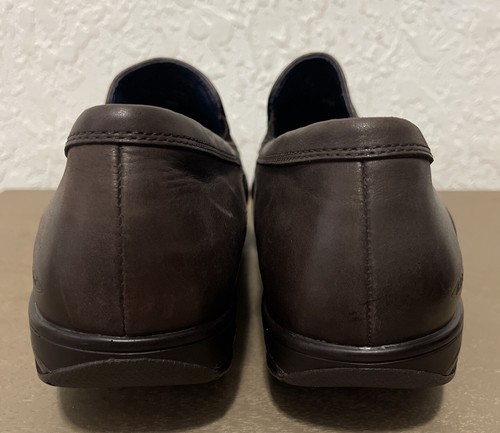 MBT Asante 7 Shoes US Brown Leather Slip On Comfort Loafers Men’s Size 9 - 9.5 - Picture 5 of 6