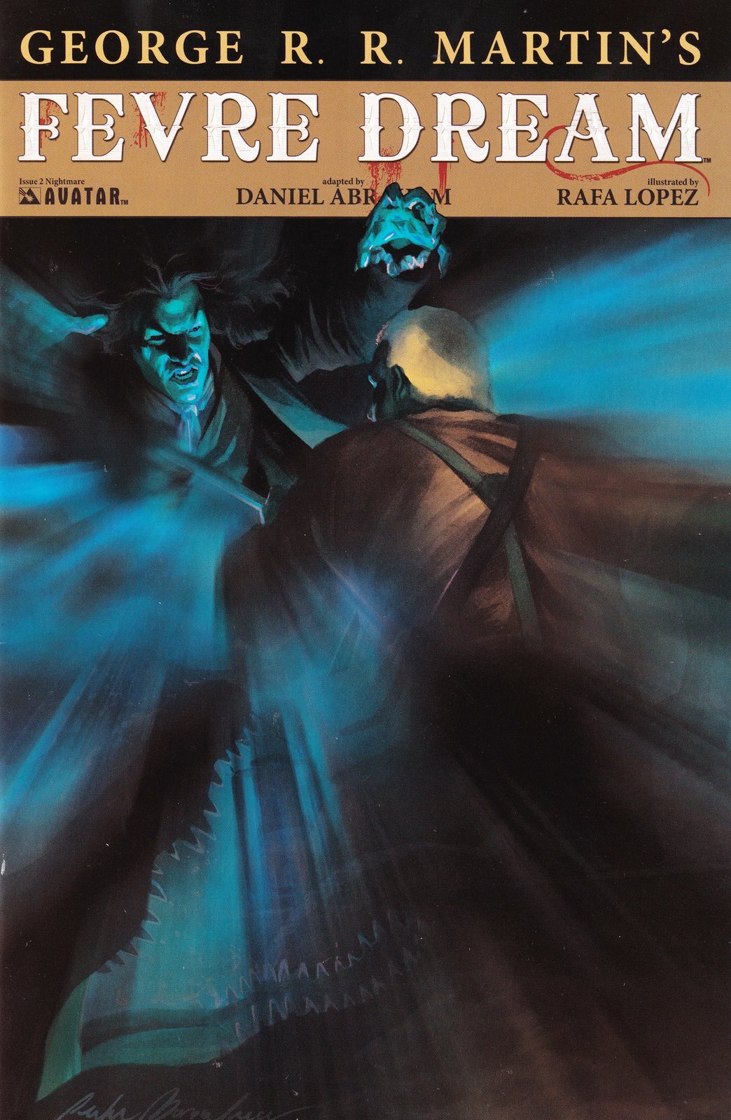 Fevre Dream #2 Nightmare Variant Direct Edition Cover Avatar Press Comics